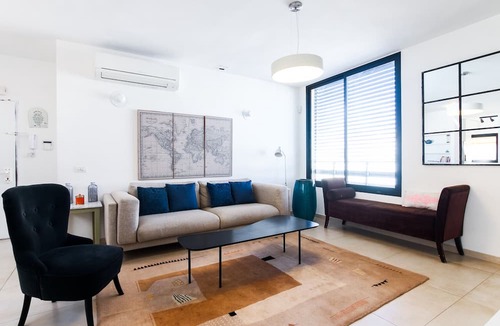 Tel Aviv Apartment | MIKLAT 4BR Chic Duplex Penthouse with Terrace by FeelHome