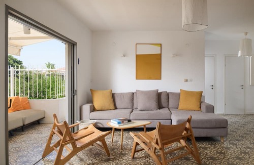 Neve Tzedek Apartment | MAMAD Penthouse & XL Terrace on Dallal Square by FeelHome