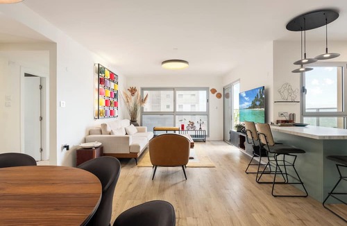 Netanya Apartment | Poleg Beach Seaview Stylish Stay by Sea N' Rent