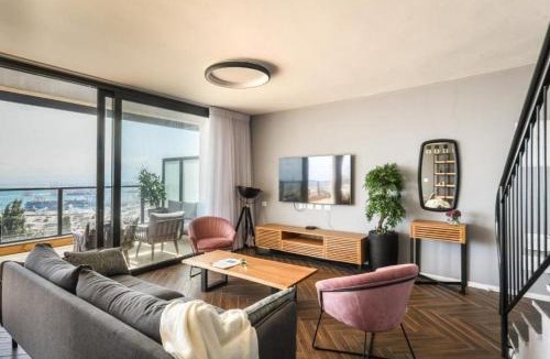 Haifa Apartment | Stunning Sea-View Penthouse with Private Terrace By Lime Luxe