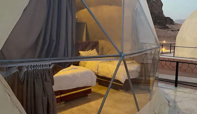 Wadi Rum castle camp