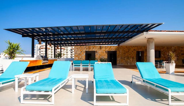 The Park 107 Complex One Block from Olas Altas 2BD Condo for rent in Old Town, P in Puerto Vallarta