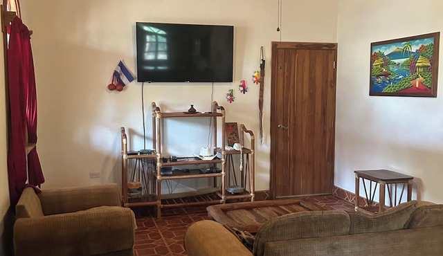 Very comfortable two bedroom one bath house on a private lot the Hacienda Iguana