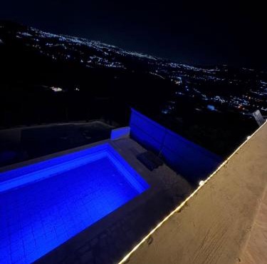 Luxury Mountain Chalet with Private Pool Lionden Jerash