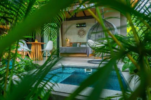 Sombra Bungalow, AC and Plunge Pool near Arrecife