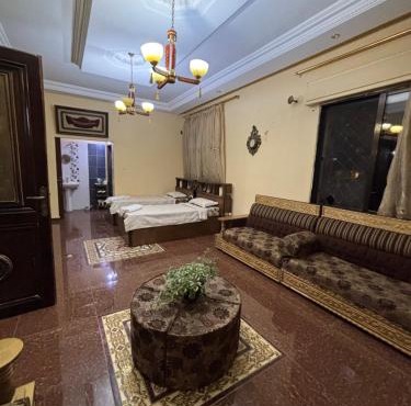 Twin Room with Garden Access & Coffee Station