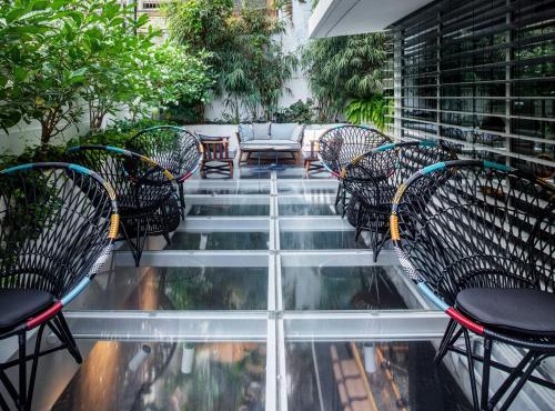 Ink Hotel Tel Aviv with a bunker shelter room